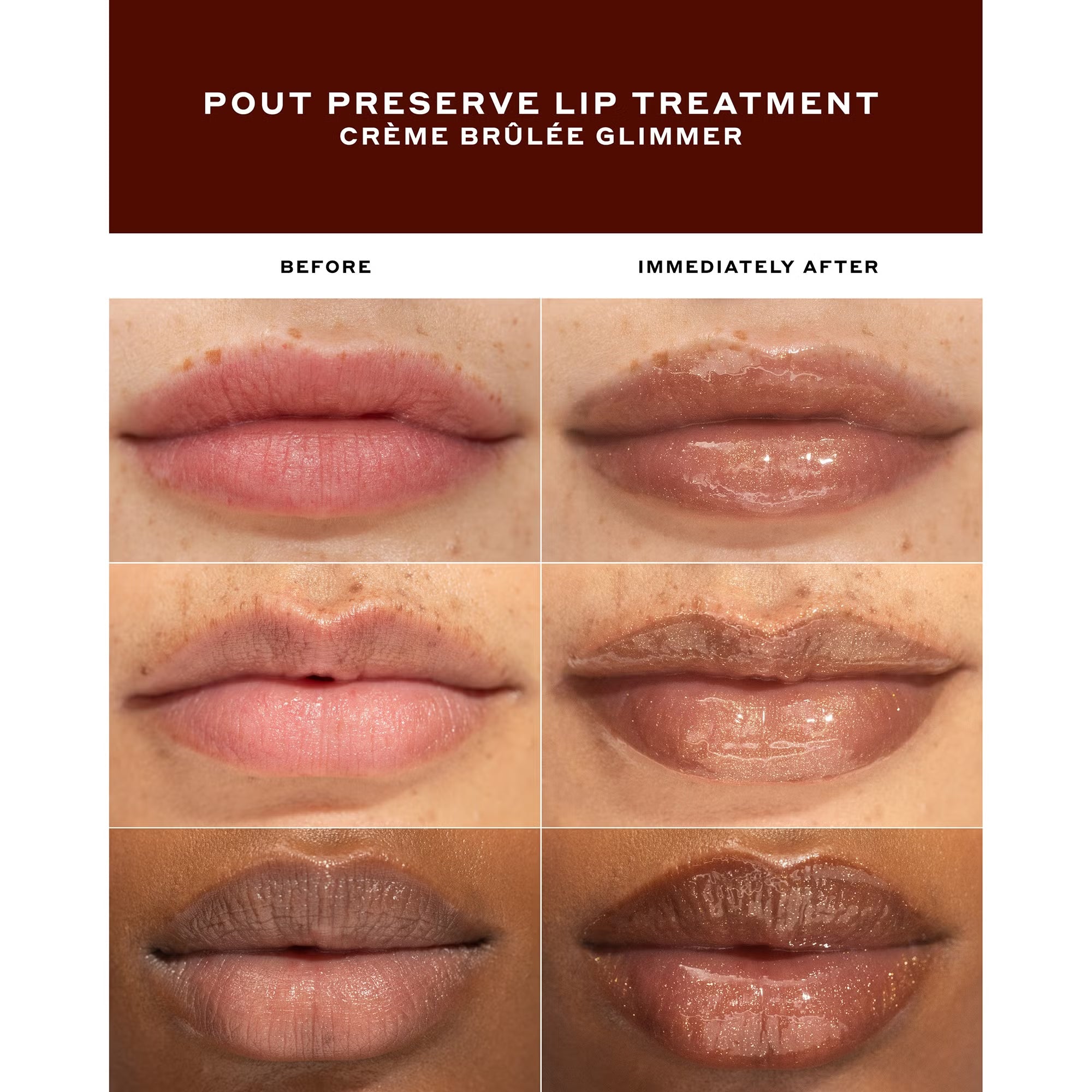 Ole Henriksen Cocoa Crème Glimmer Pout Preserve Peptide Lip Treatment