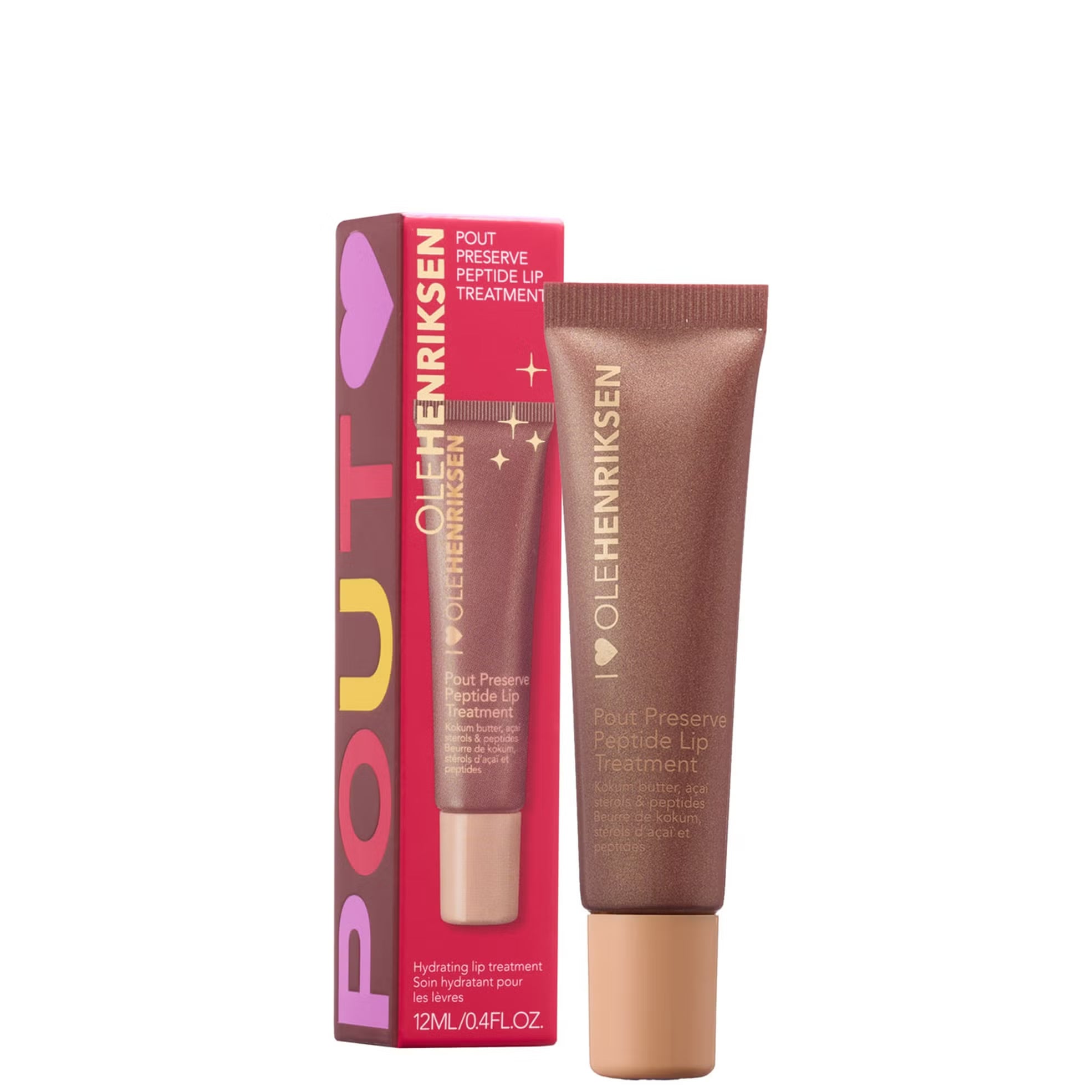 Ole Henriksen Cocoa Crème Glimmer Pout Preserve Peptide Lip Treatment