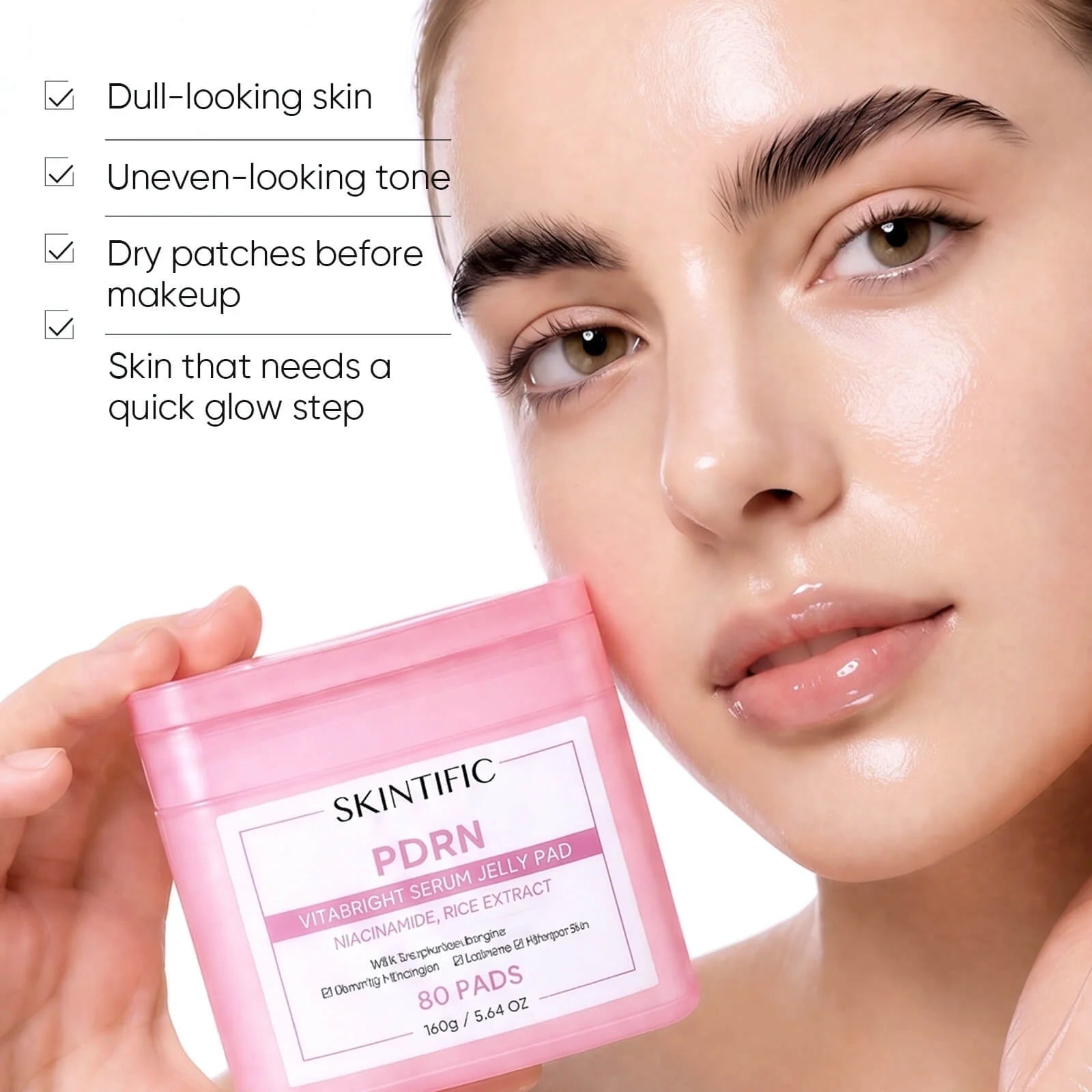 Skintific PDRN Vitabright Serum Jelly Pad