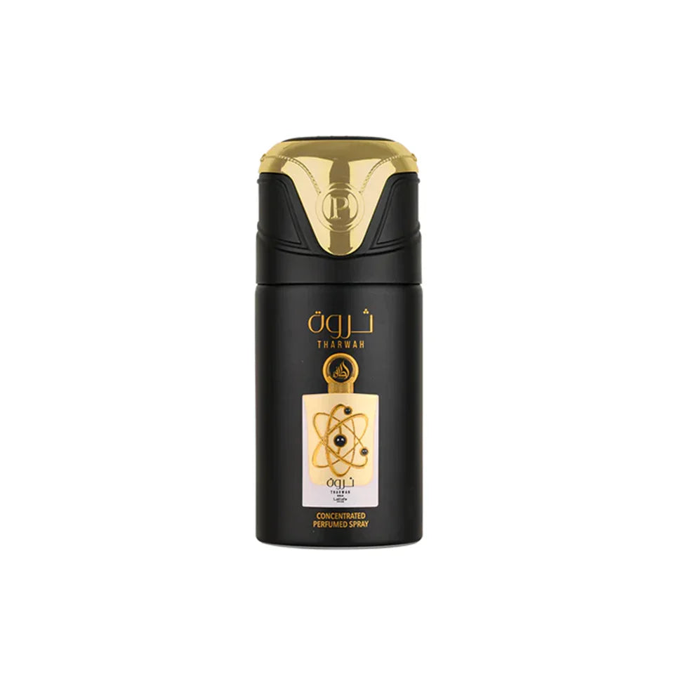 Lattafa Pride Tharwah Gold Body Spray