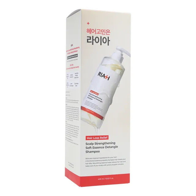RIAH Hair Loss Relief Scalp Strengthening Soft Essence Detangle Shampoo