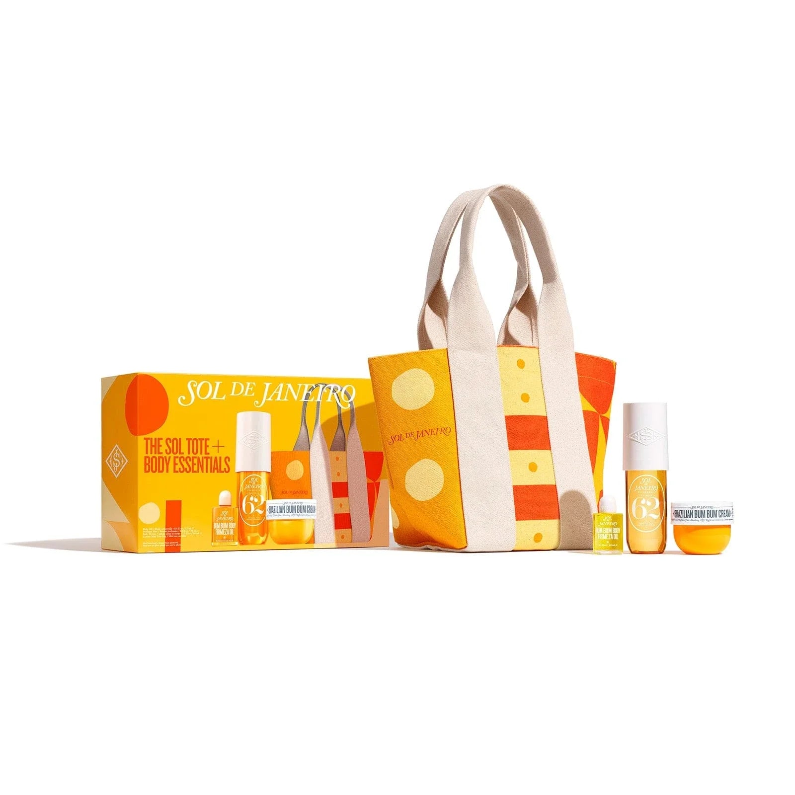 SOL DE JANEIRO THE SOL TOTE+BODY ESSENTIALS