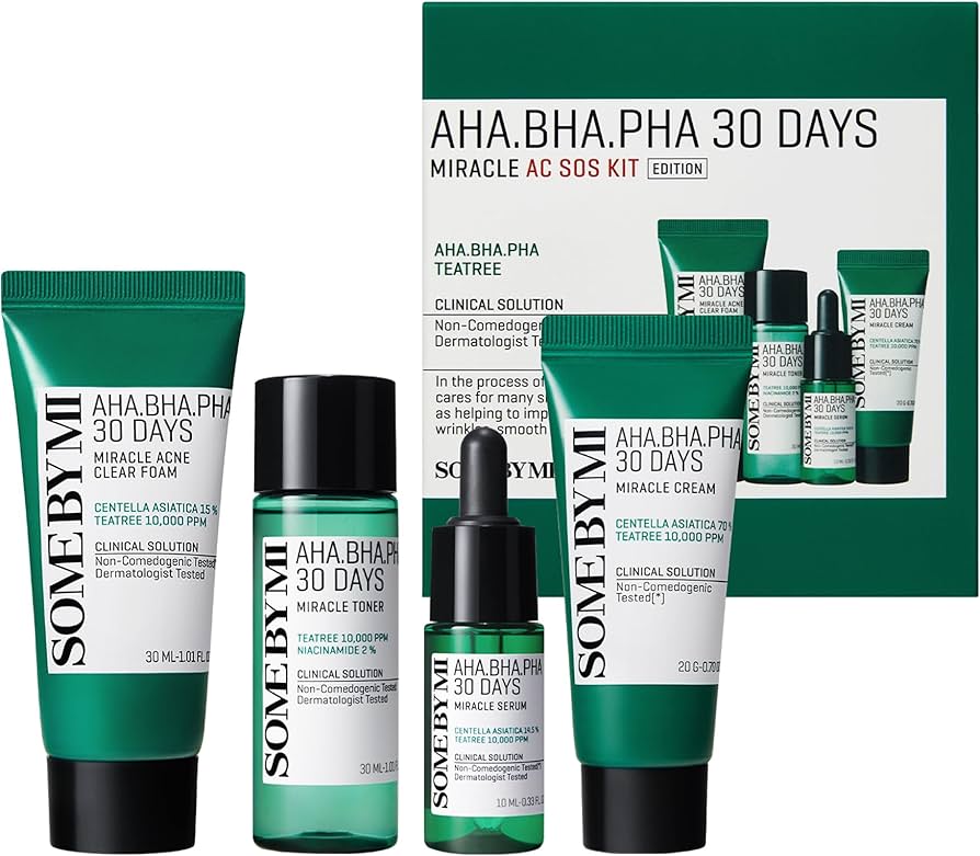 SOME BY MI AHA, BHA, PHA 30 Days Miracle AC SOS Kit