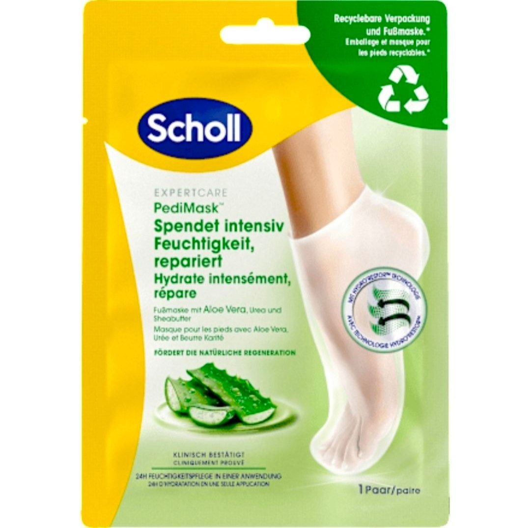 Scholl Foot Mask Socks with Aloe Vera