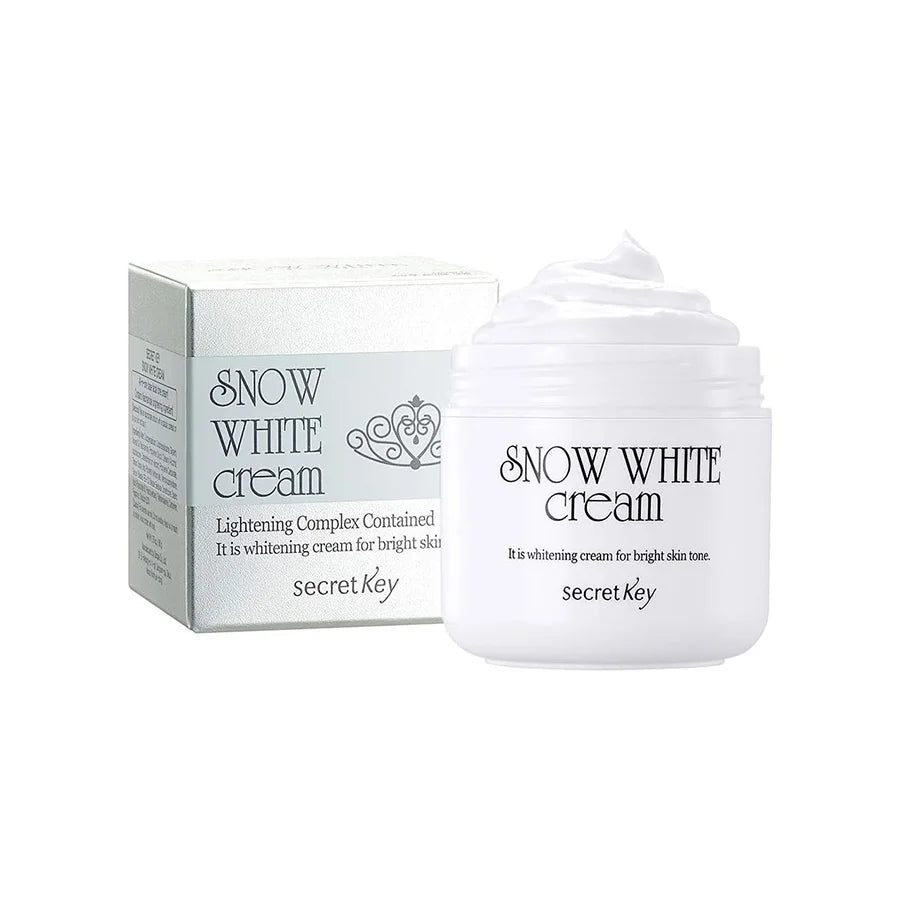 المفتاح السري كريم أبيض ثلجي