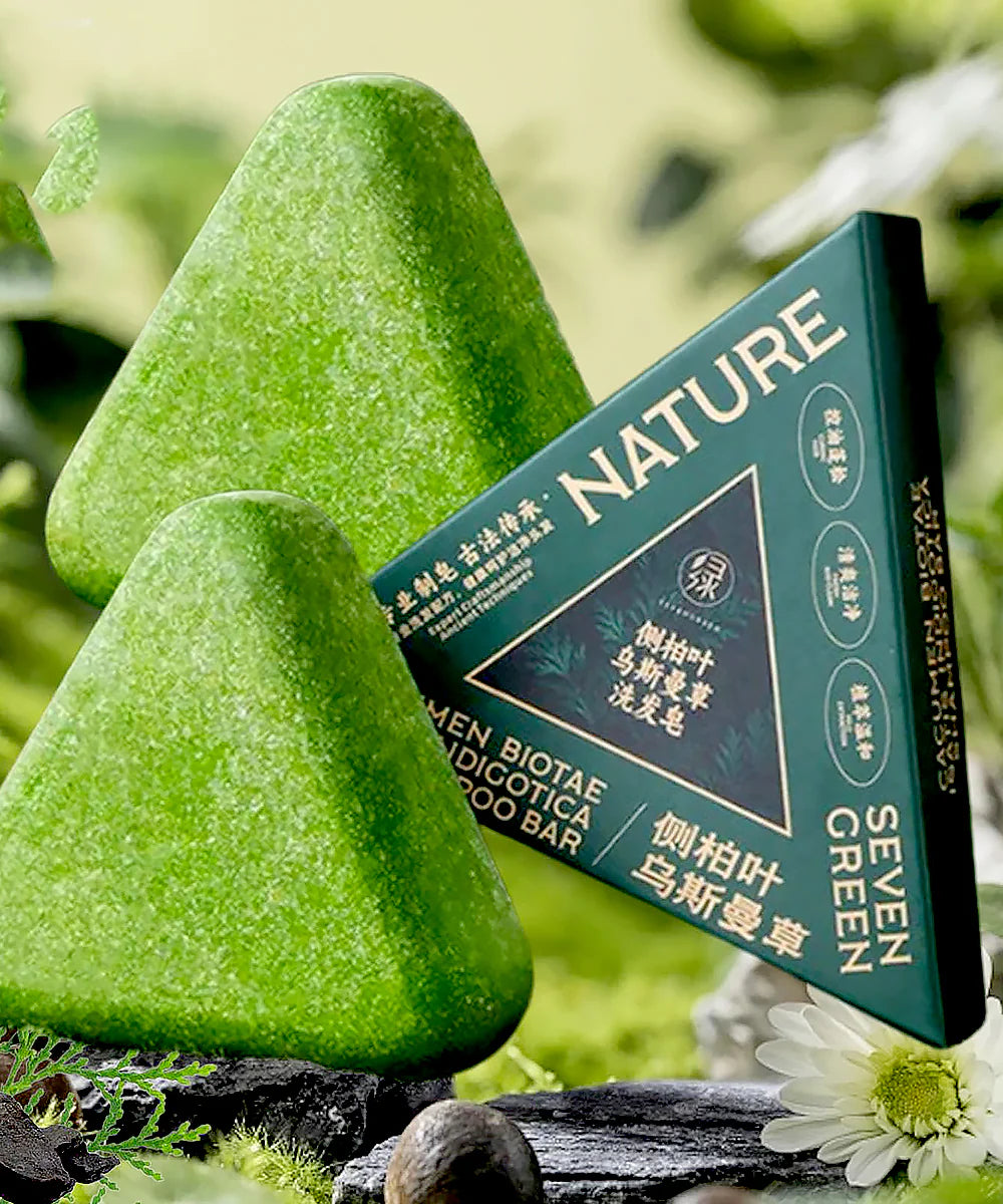 Seven Green Nature Original Herbal Hair Care Soap