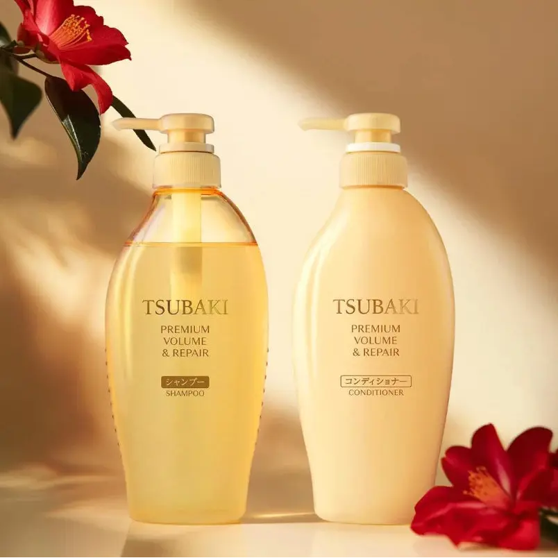 Tsubaki Premium Volume & Repair Shampoo and Conditioner Set