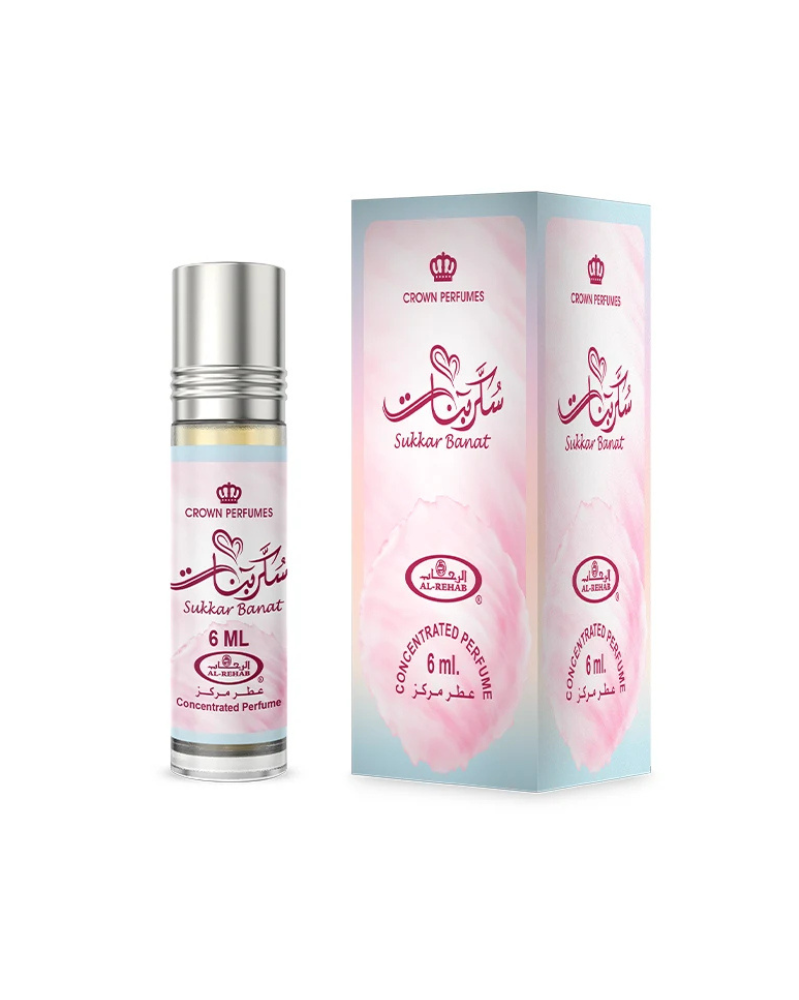 Sukkar Banat Perfume Oil By Al Rehab | Feminine Scent