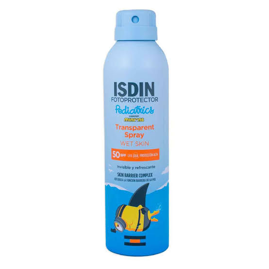 ISDIN Transparent Spray Wet Skin Pediatrics SPF 50