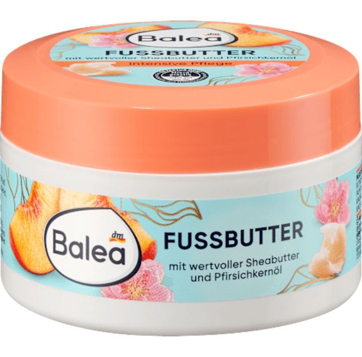 Balea Foot Butter Shea Butter & Peach Kernel Oil