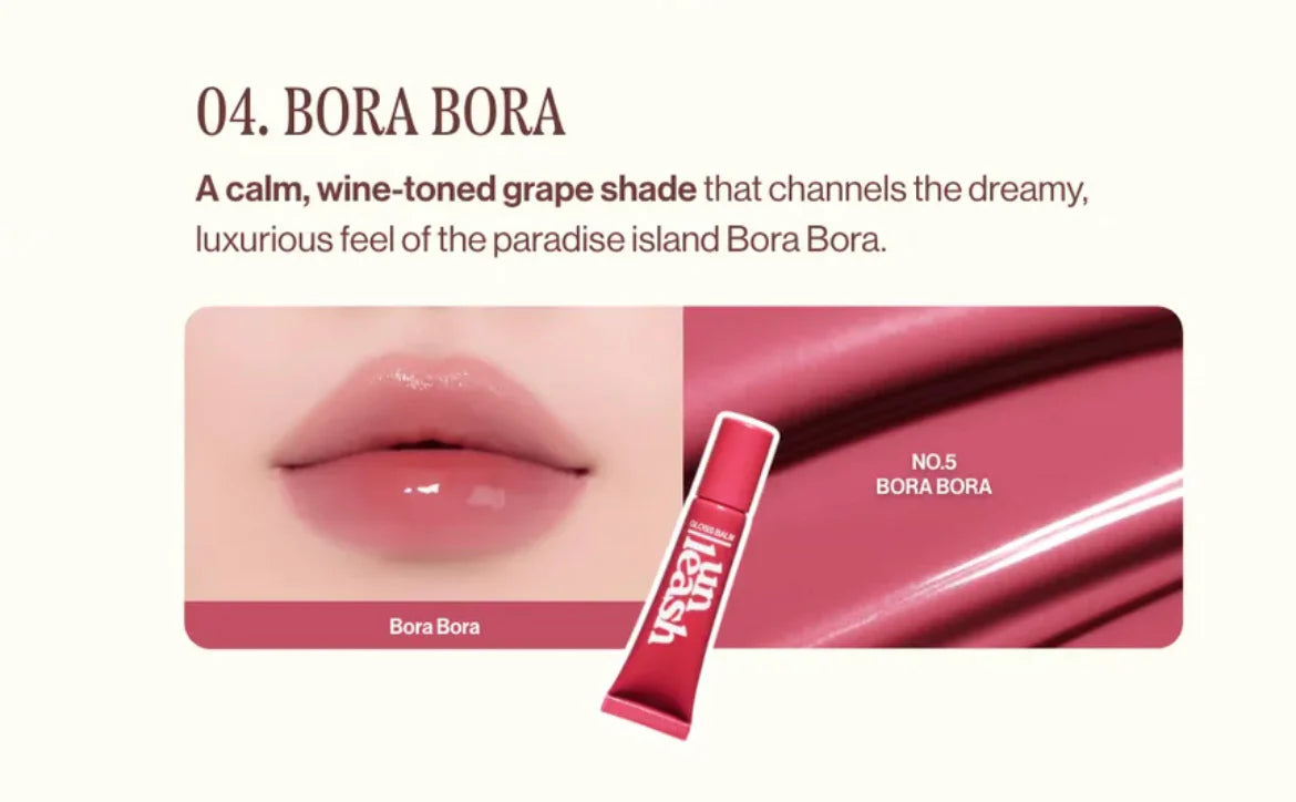 Unleashia Sunset Dazzle Gloss Balm No.4 Bora Bora