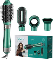 VGR 4 In 1 Hair Dryer 1000 Watt - Green V-493