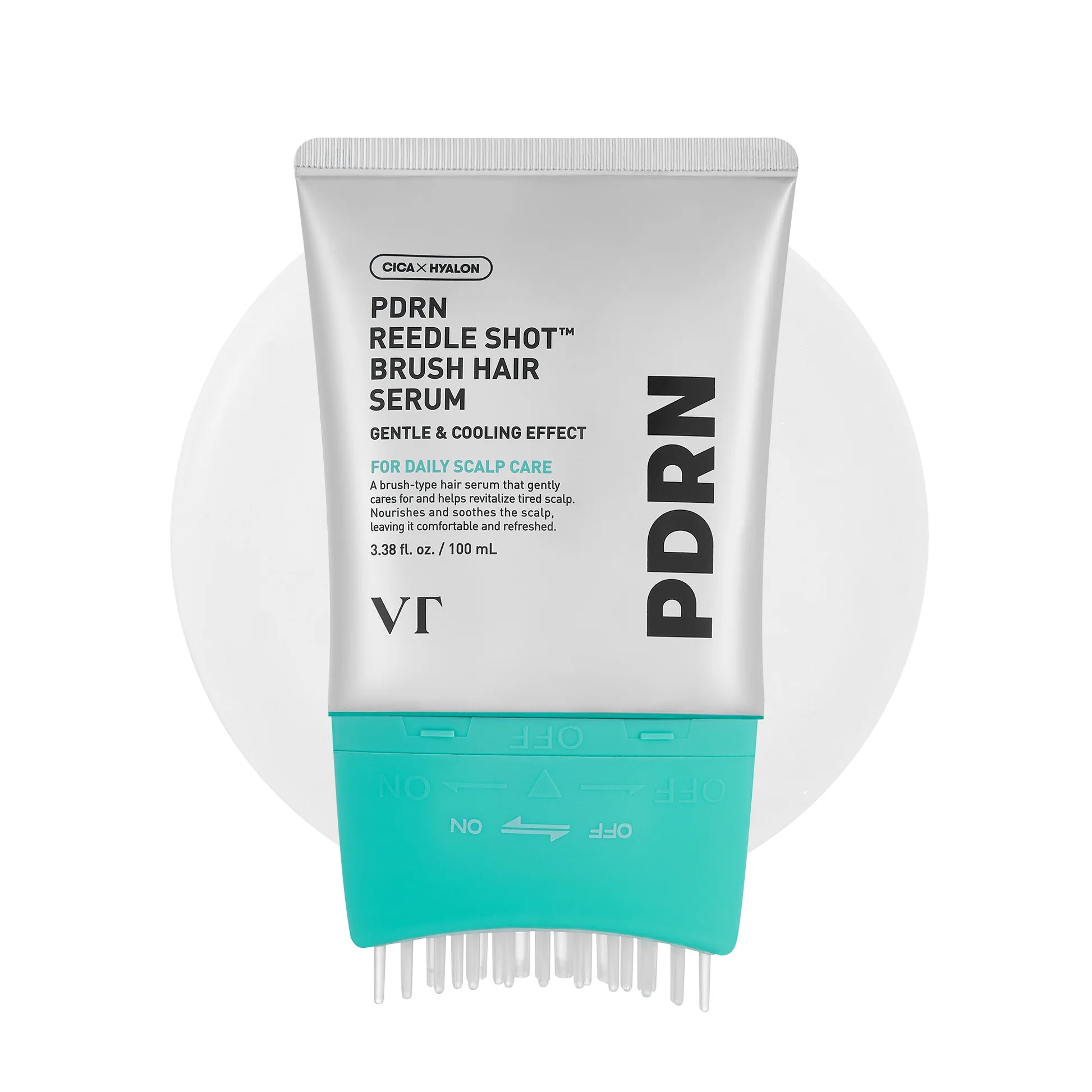 VT Cosmetics PDRN Reedle Shot Brush Hair Serum
