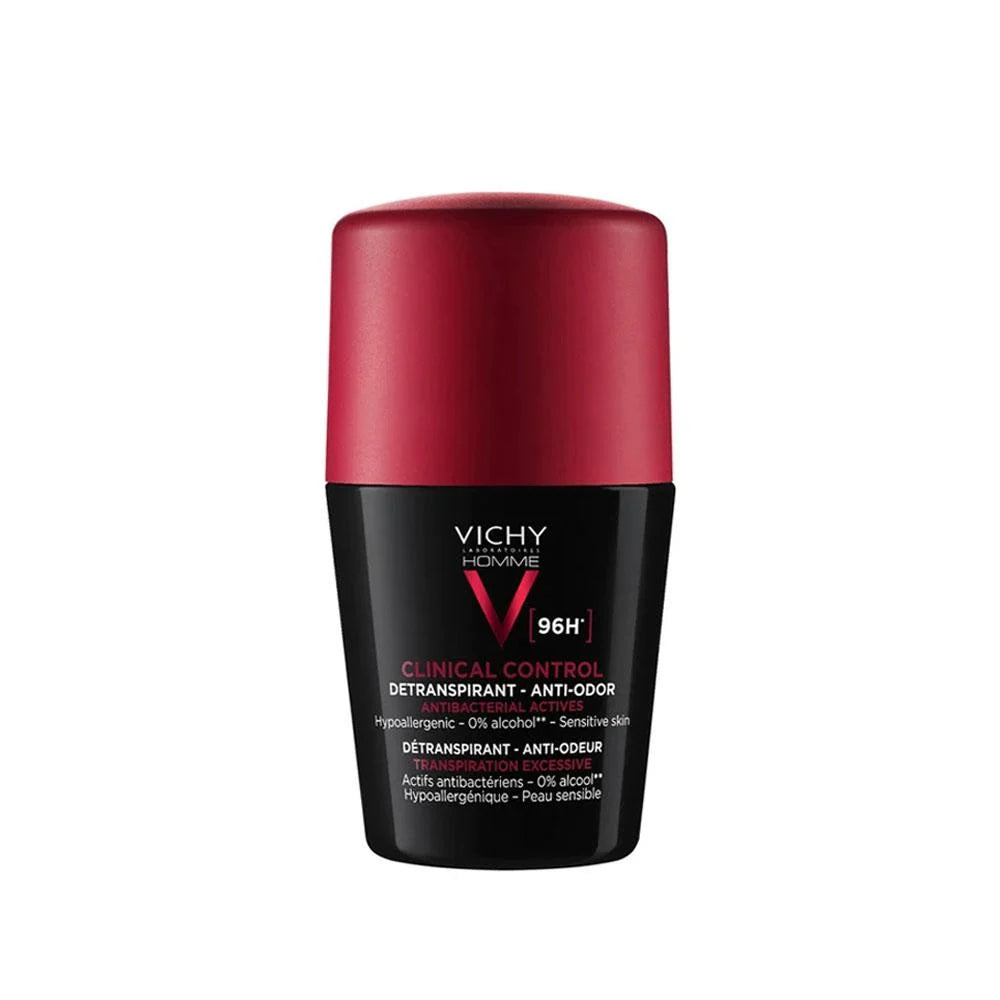 Vichy Homme Clinical Control 96HR Protection Anti-Perspirant Roll-on Deodorant