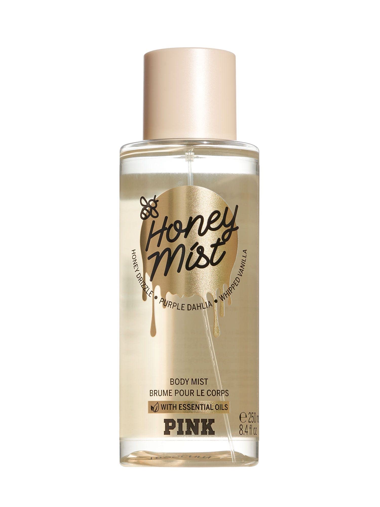 Victoria's Secret PINK Honey Body Mist With Essential Oils