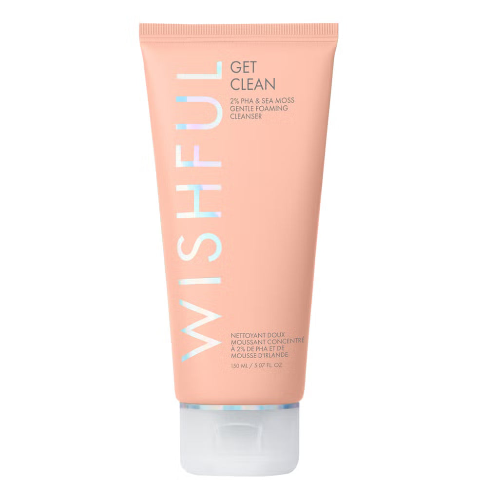 Wishful Get Clean 2% PHA & Sea Moss Gentle Foaming Cleanser