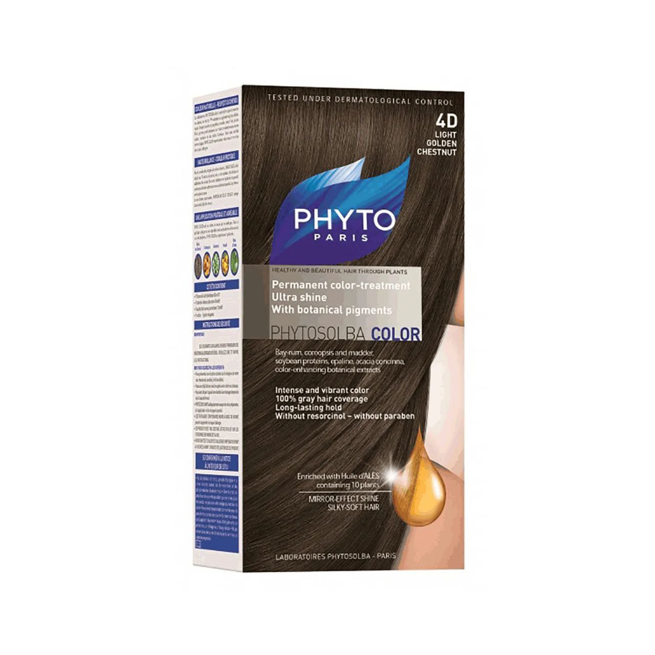 Phyto Color 4D Light Golden Chestnut