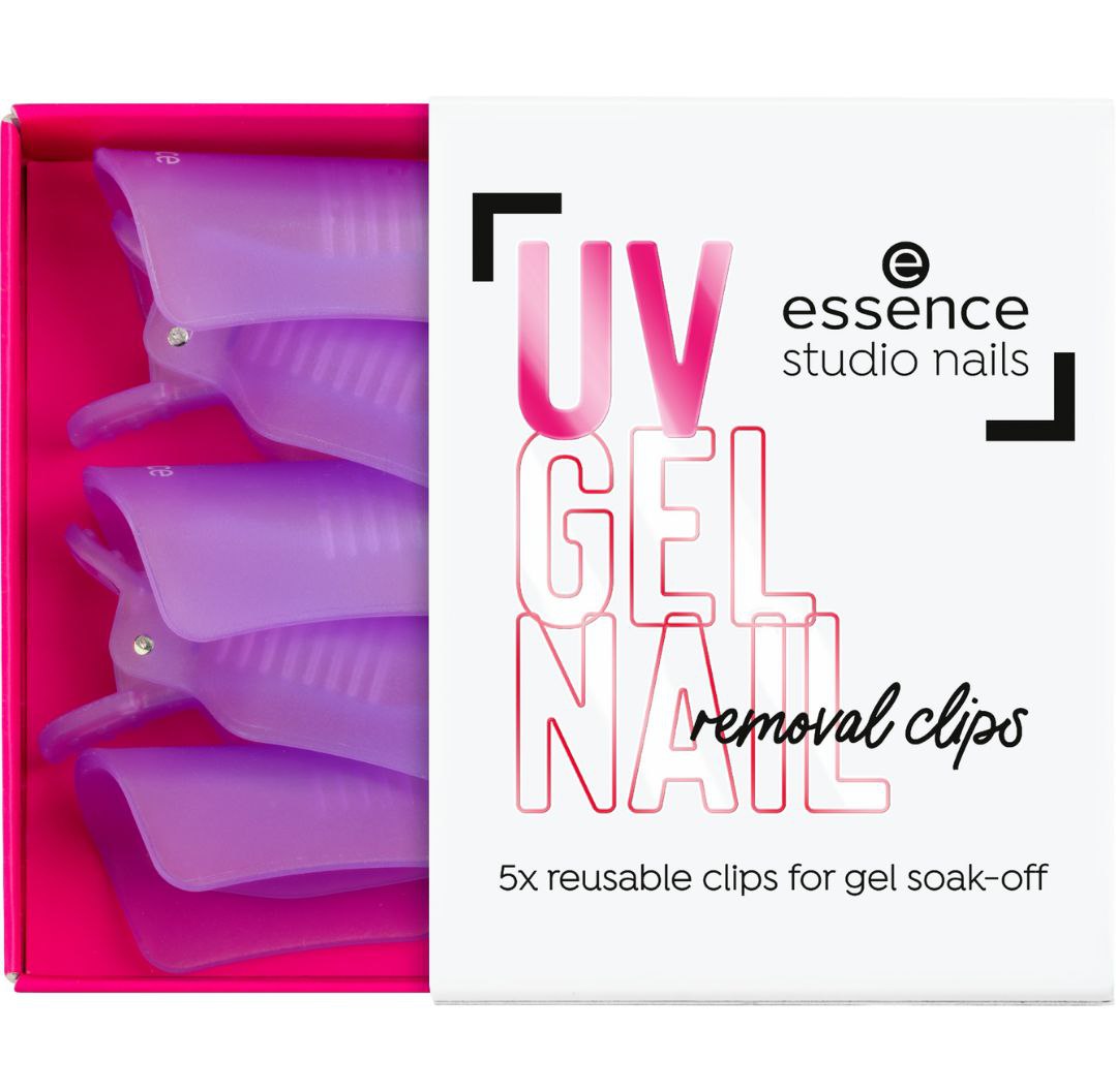 Essence Studio Nails UV Gel Nail Clips For Removing Gel Manicure