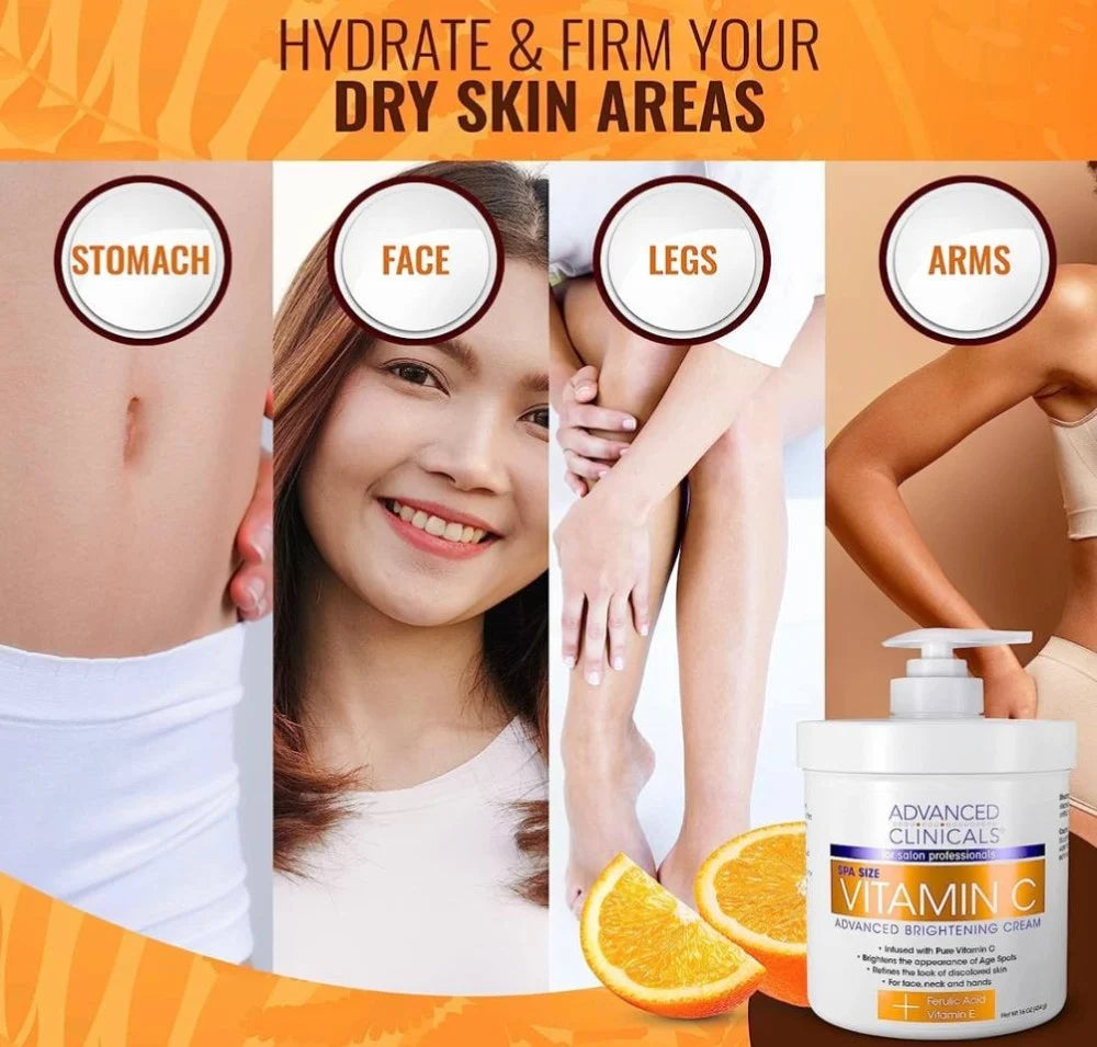 Advanced Clinicals Vitamin C Advanced Brightening Cream