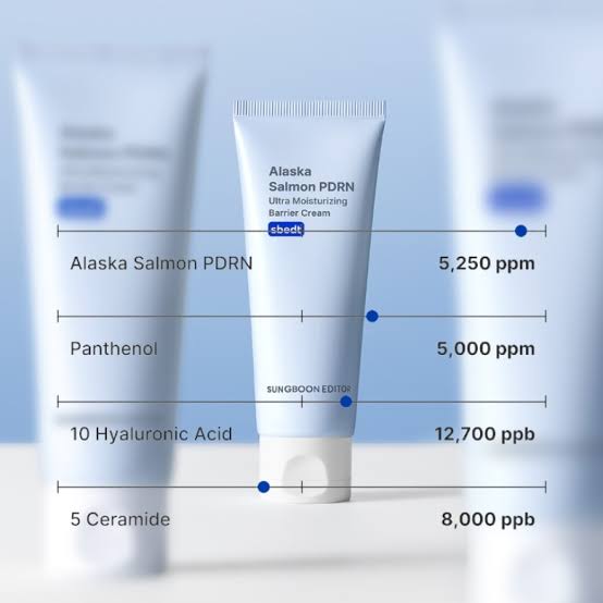 SUNGBOON EDITOR Alaska Salmon PDRN Ultra Moisturizing Barrier Cream