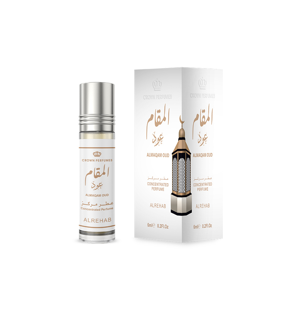 Almaqam Oud Perfume Oil By Alrehab Perfumes