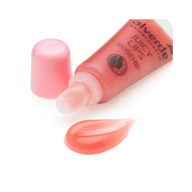 Alverde Lipgloss Juicy Lips Rosehip