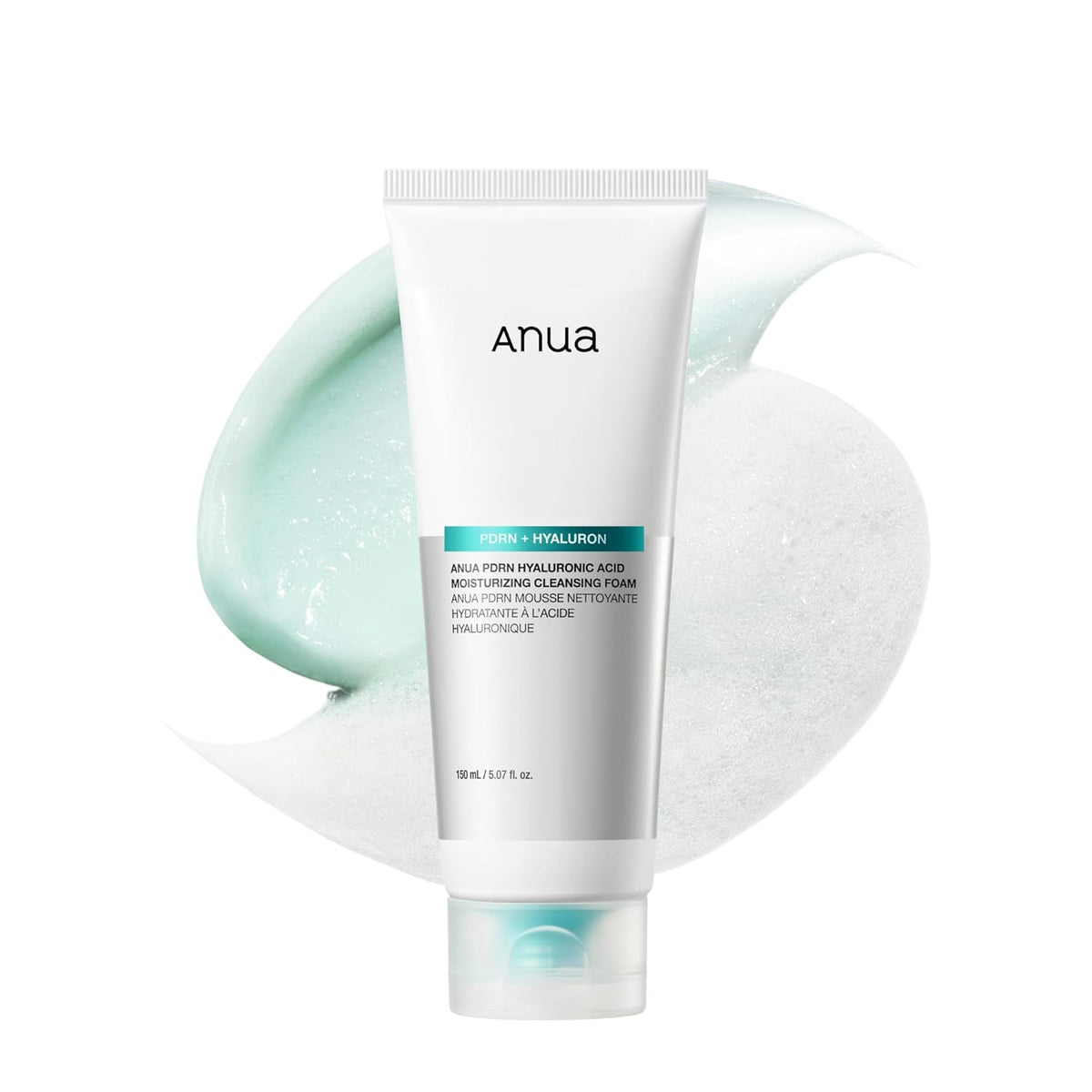Anua PDRN Hyaluronic Acid Moisturizing Cleansing Foam