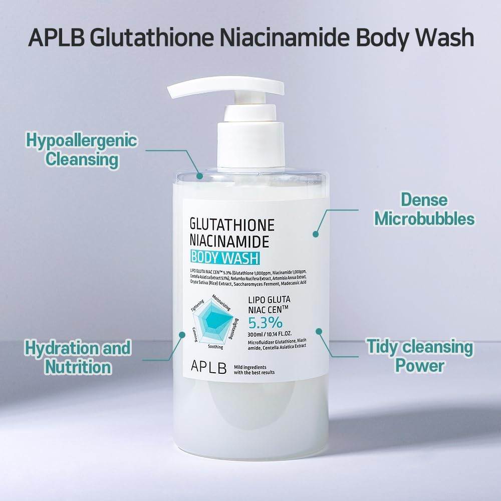 APLB Glutathione Niacinamide Body Wash