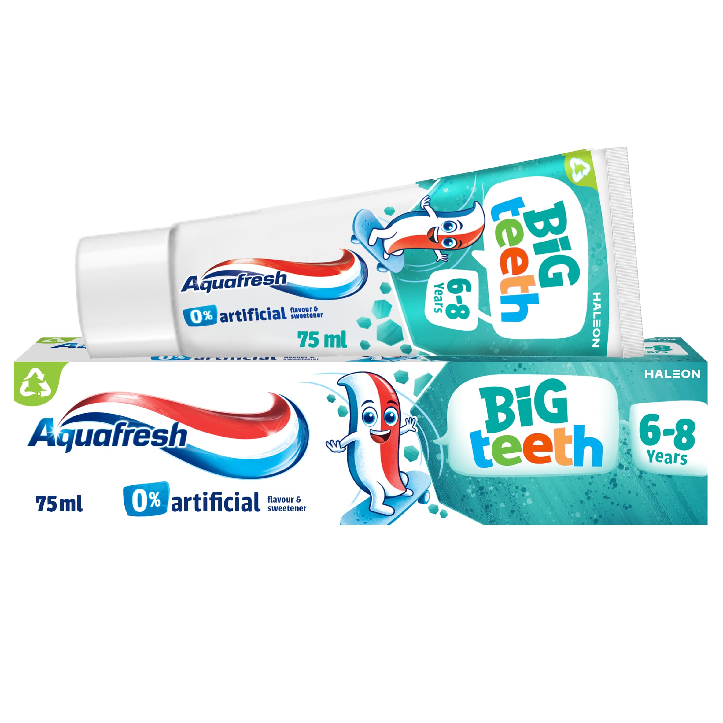 Aquafresh Big Teeth 6-8 Years Kids Toothpaste