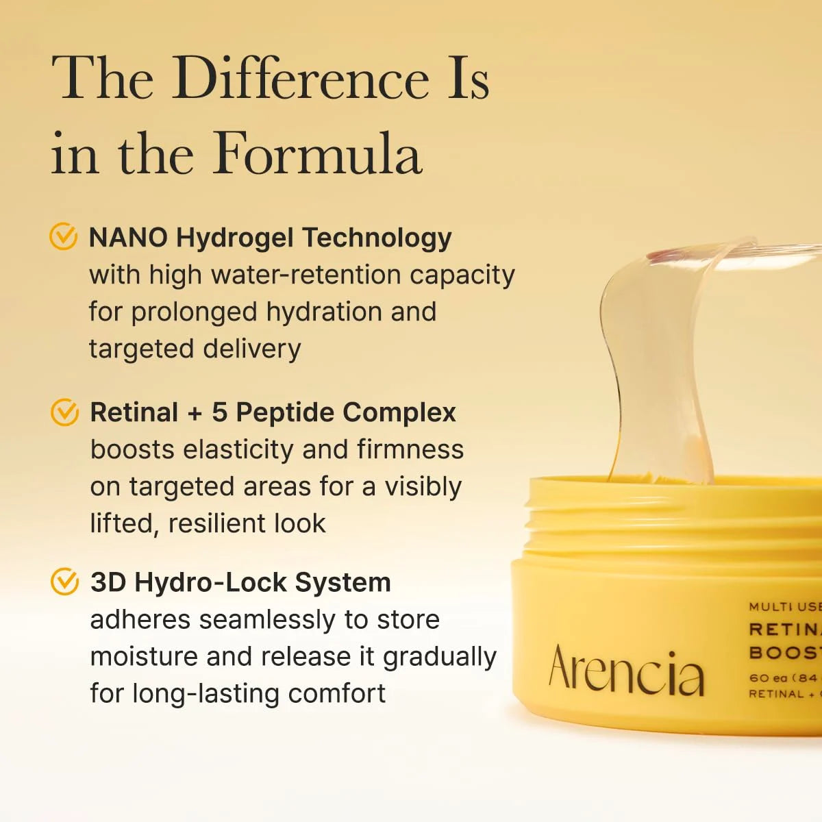 Arencia Retinal Boosting Eye Mask