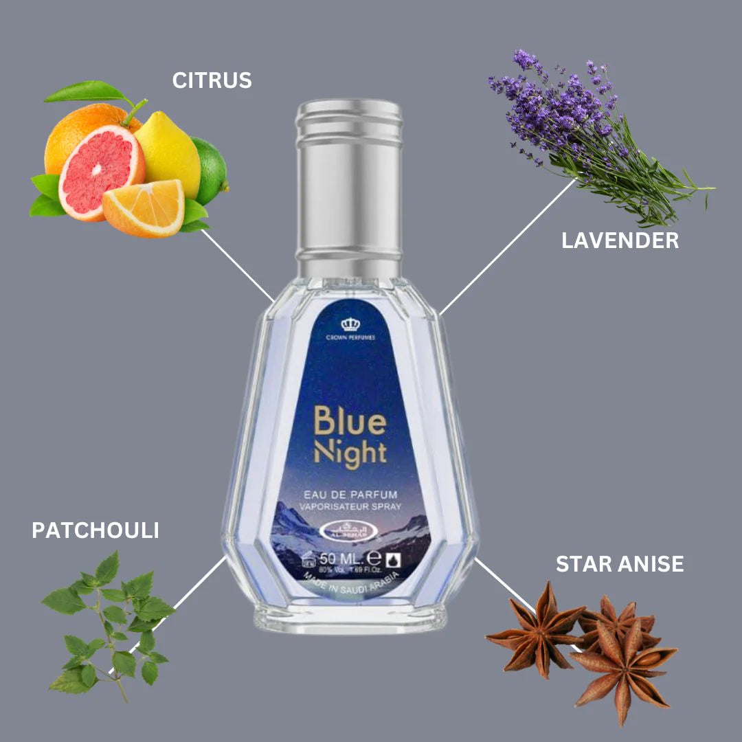 blue night perfume al rehab