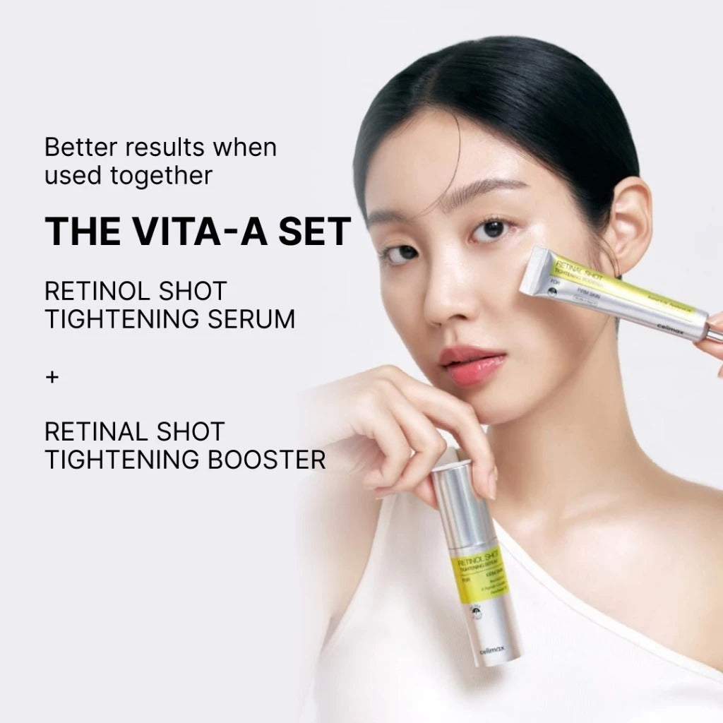 Celimax Retinol + Retinal Shot Tightening Serum & Booster Set