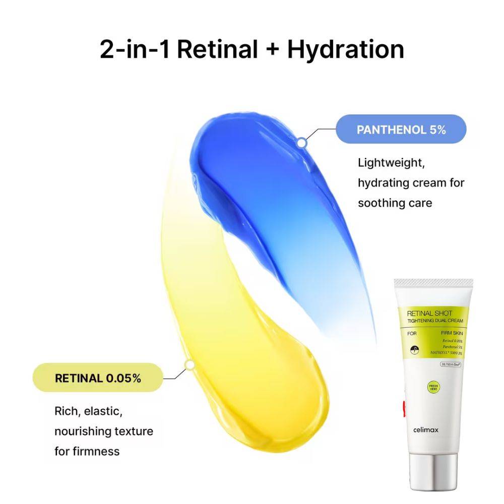 Celimax The Vita-A Retinal Shot Tightening Dual Cream