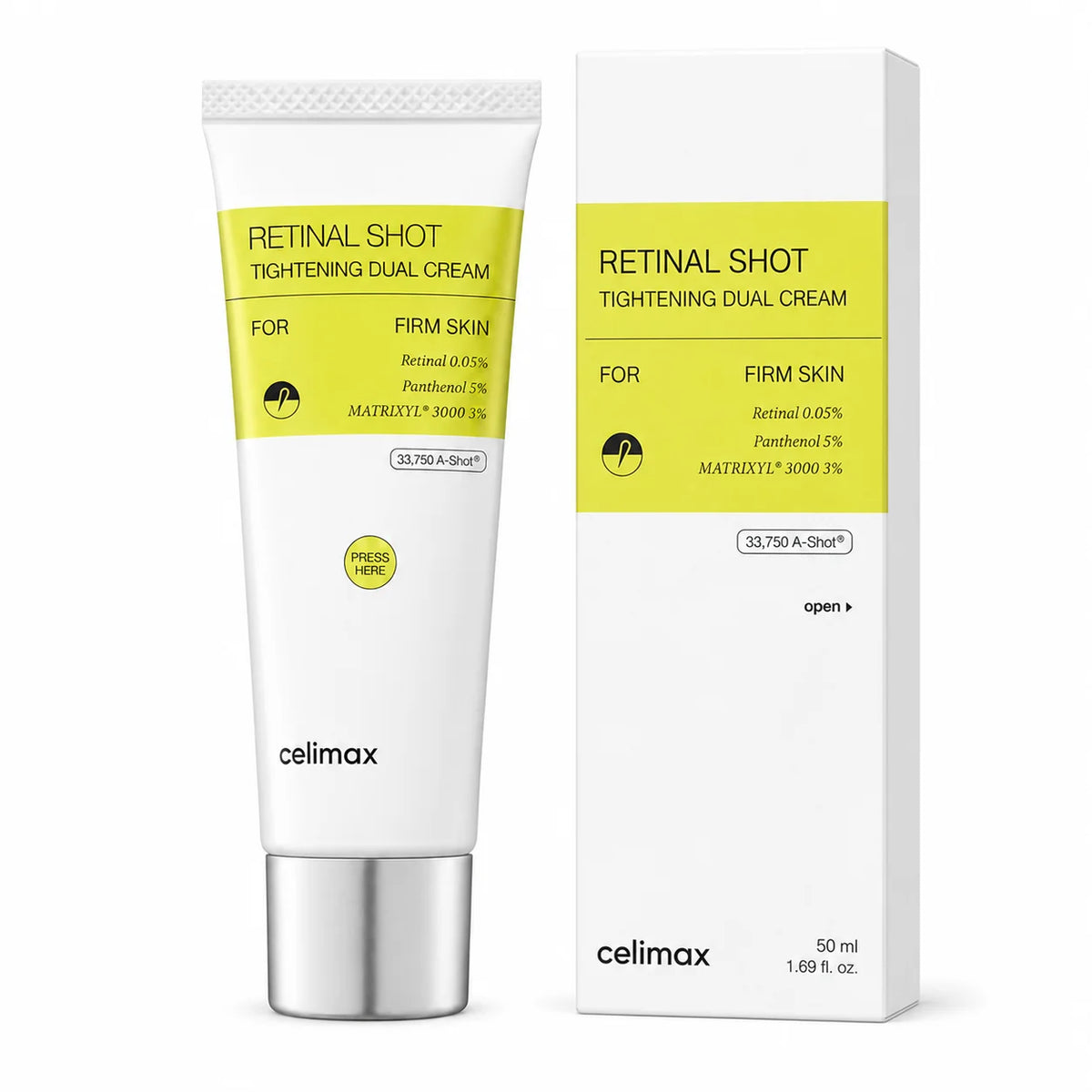 Celimax The Vita-A Retinal Shot Tightening Dual Cream