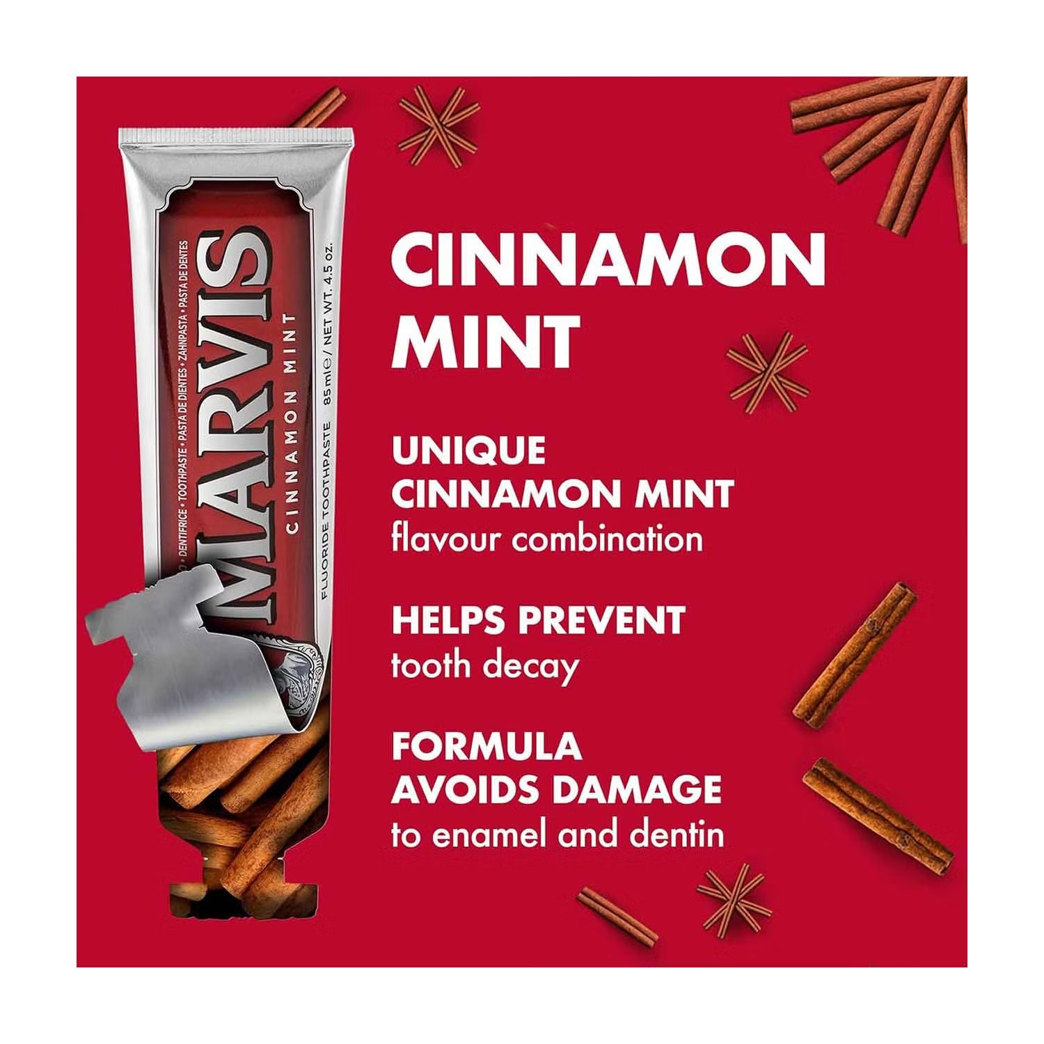Marvis Cinnamon Mint Toothpaste