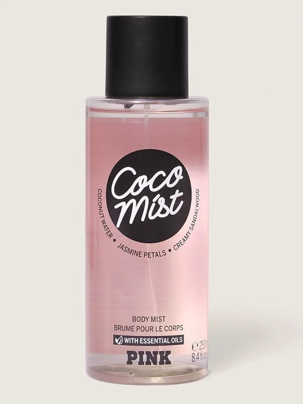 Victoria's Secret PINK Coco Mist Body Mist With Essential Oils