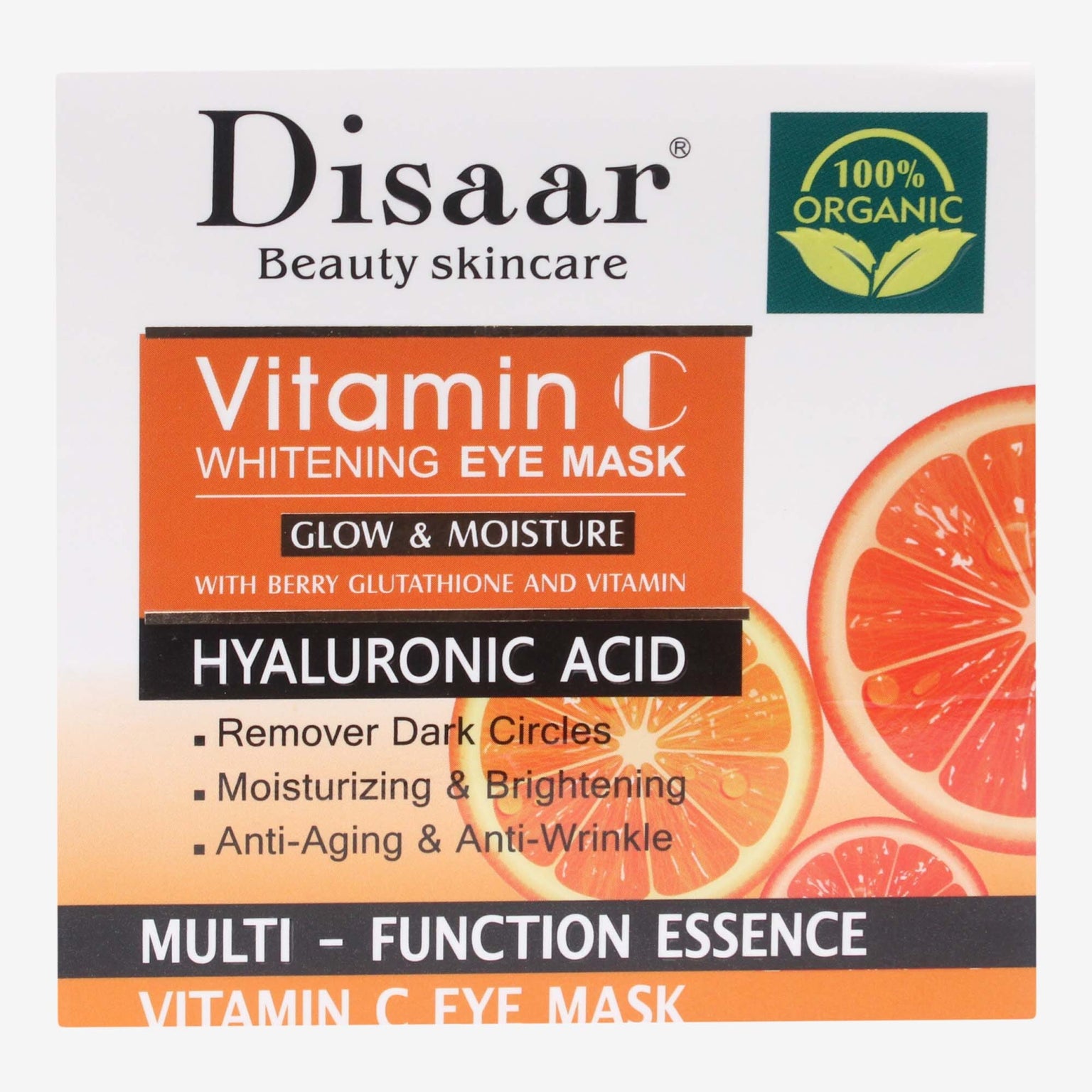Disaar vitamin c whitening eye mask