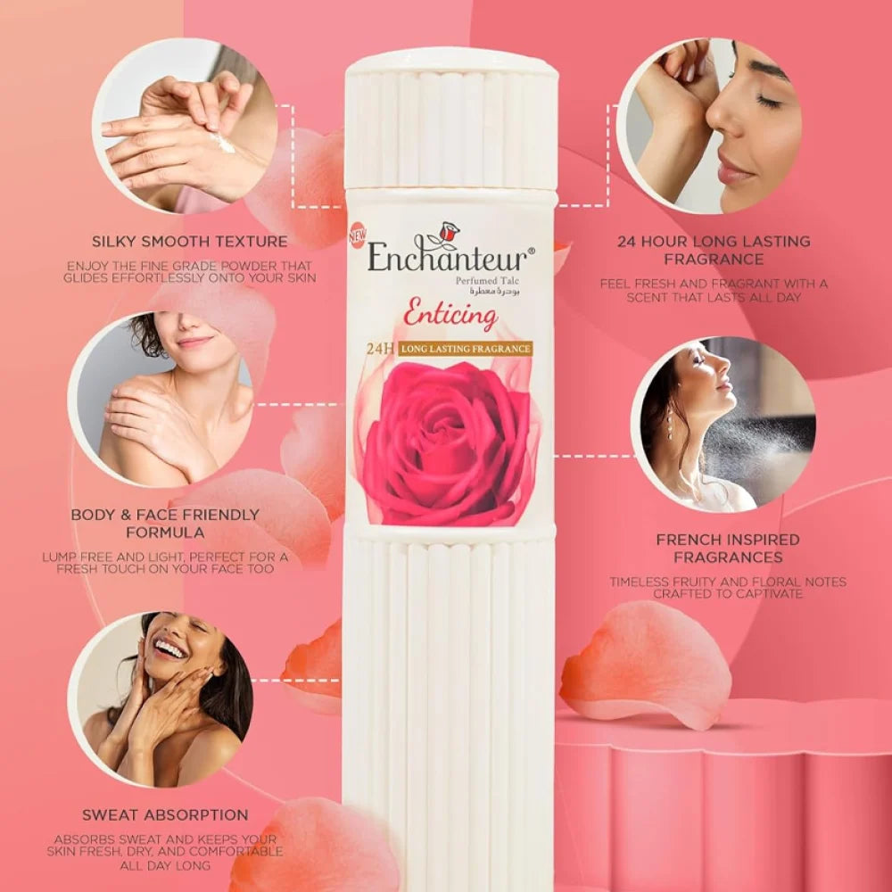 Enchanteur Enticing Perfumed Talc