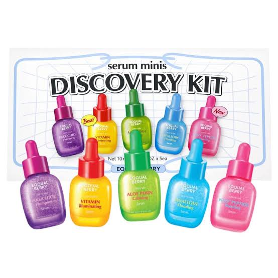 Eqqualberry Serum Minis Discovery Kit