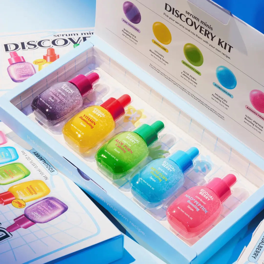 Eqqualberry Serum Minis Discovery Kit