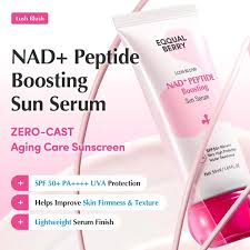 Eqqualberry NAD+ Peptide Boosting Sun Serum