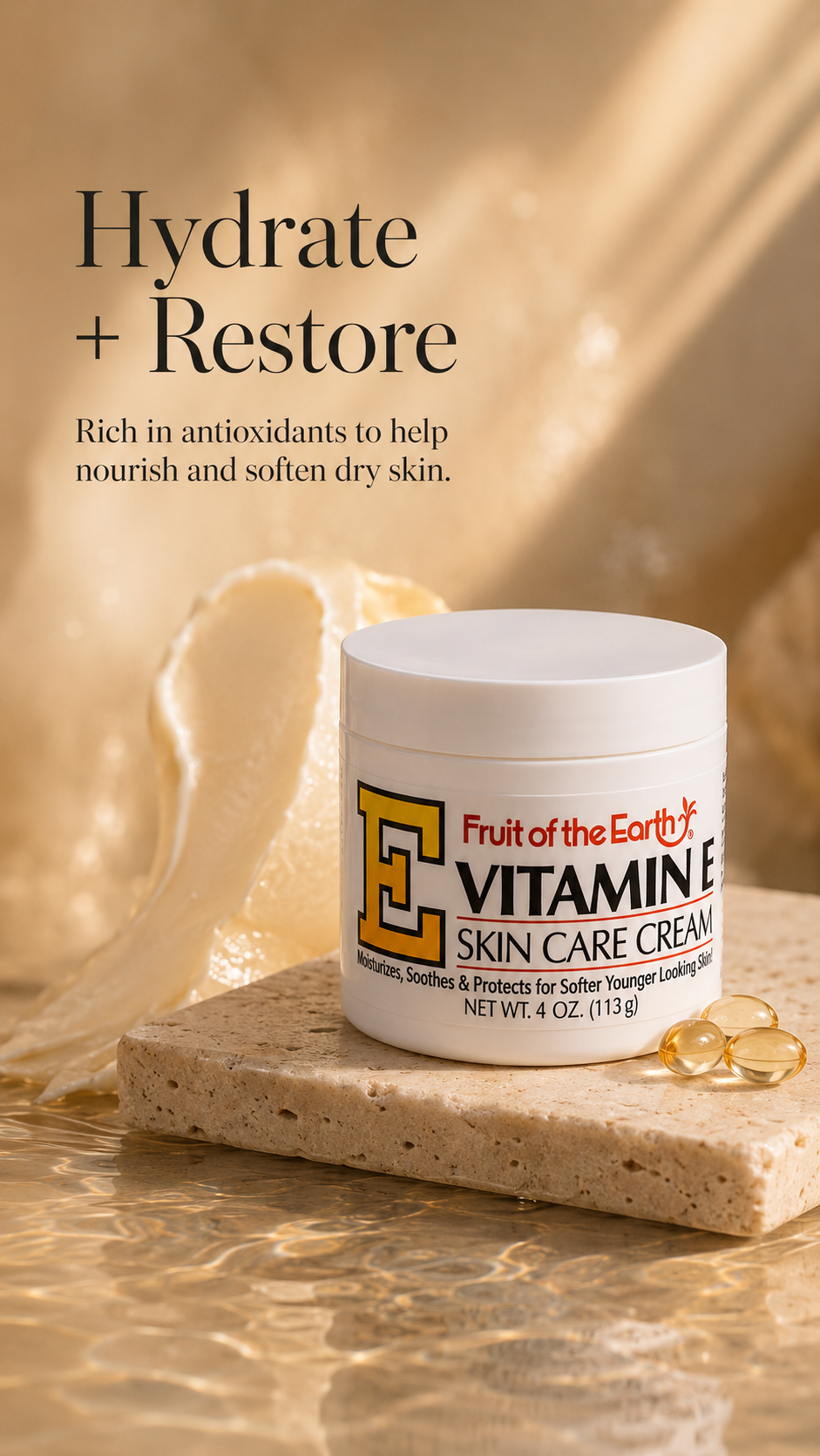 Fruit of the Earth Vitamin E Skin Care Cream