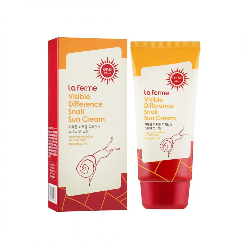 FarmStay Visible Difference Snail Sun Cream