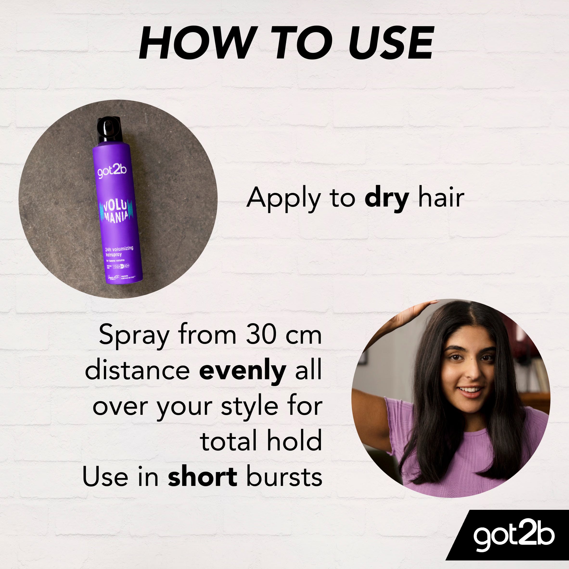 Got2b Volume Hairspray Volumania