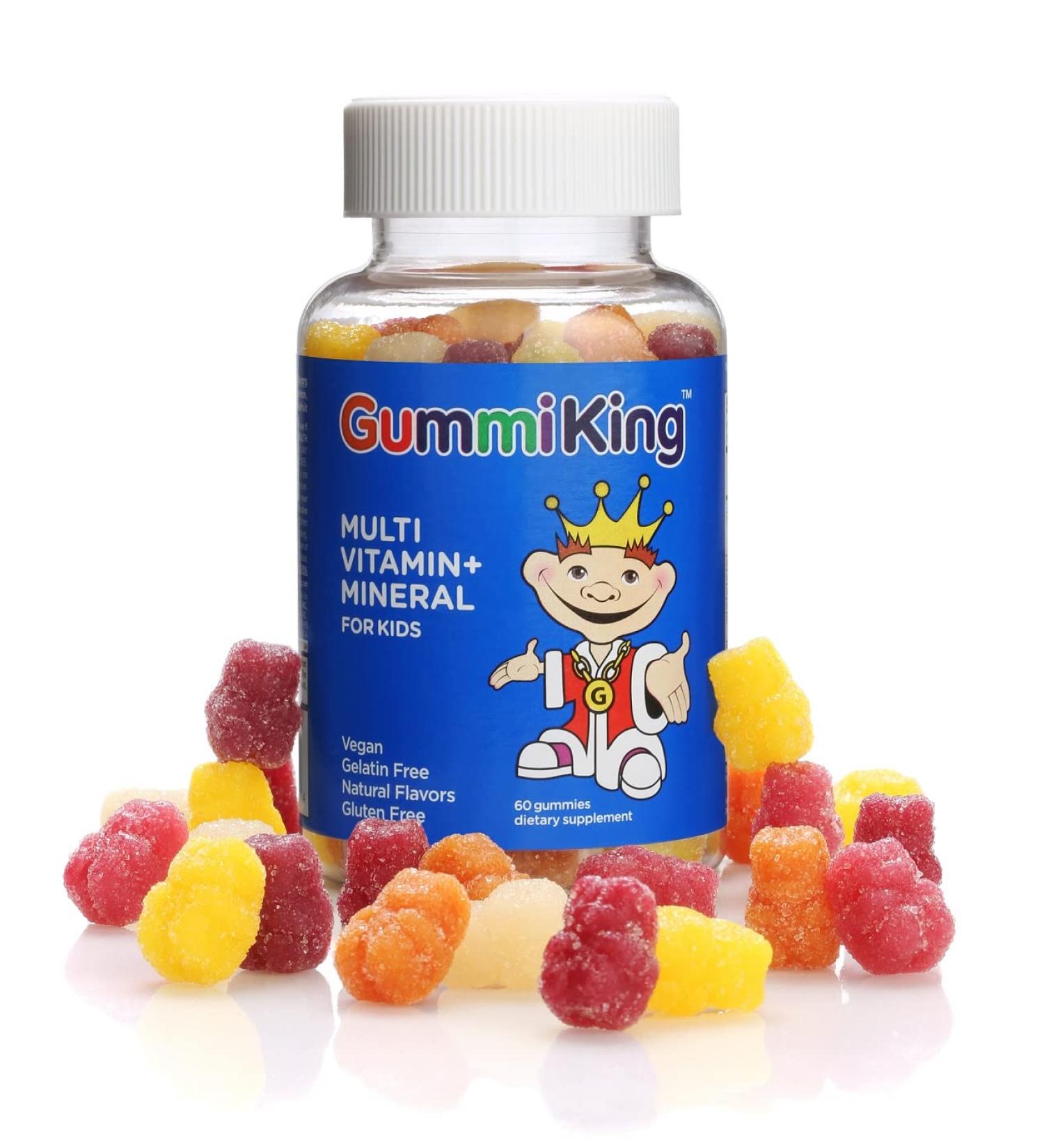 فيتامينات ومعادن غومي كينغ المتعددة - فيتامينات ومعادن 