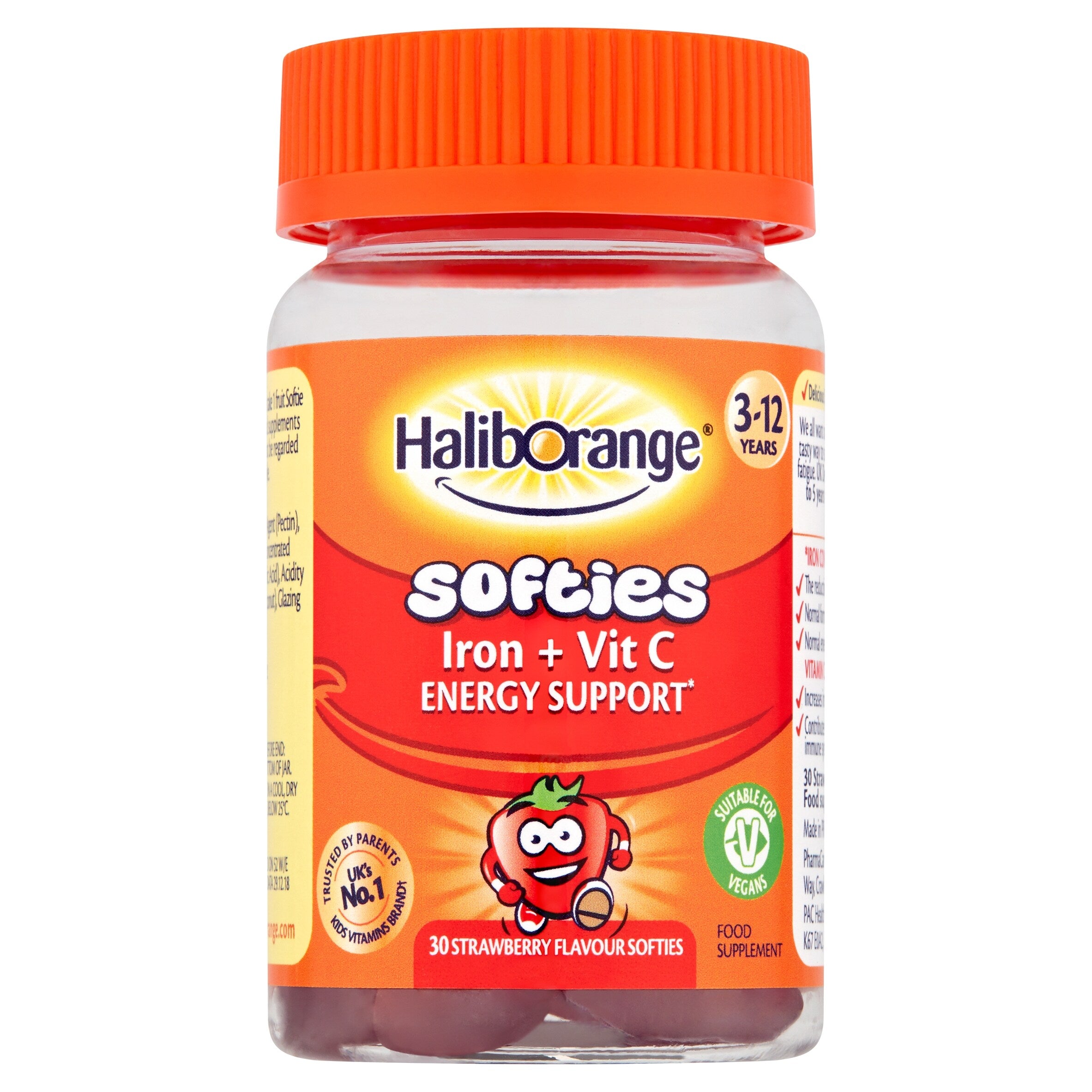 Haliborange Iron Vitamin C Softies For Kids