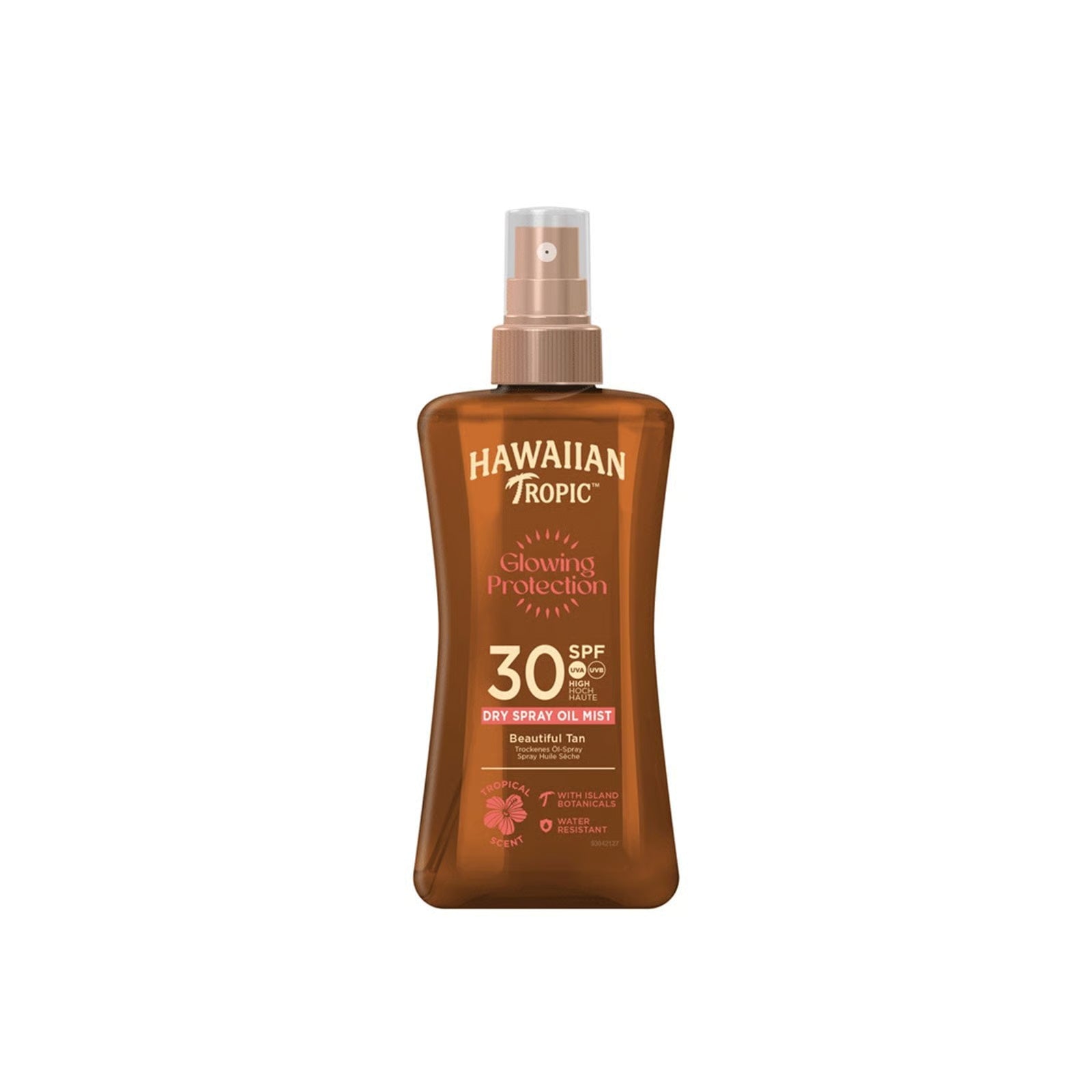 Hawaiian Tropic Glowing Protection Dry Spray Oil Mist SPF30