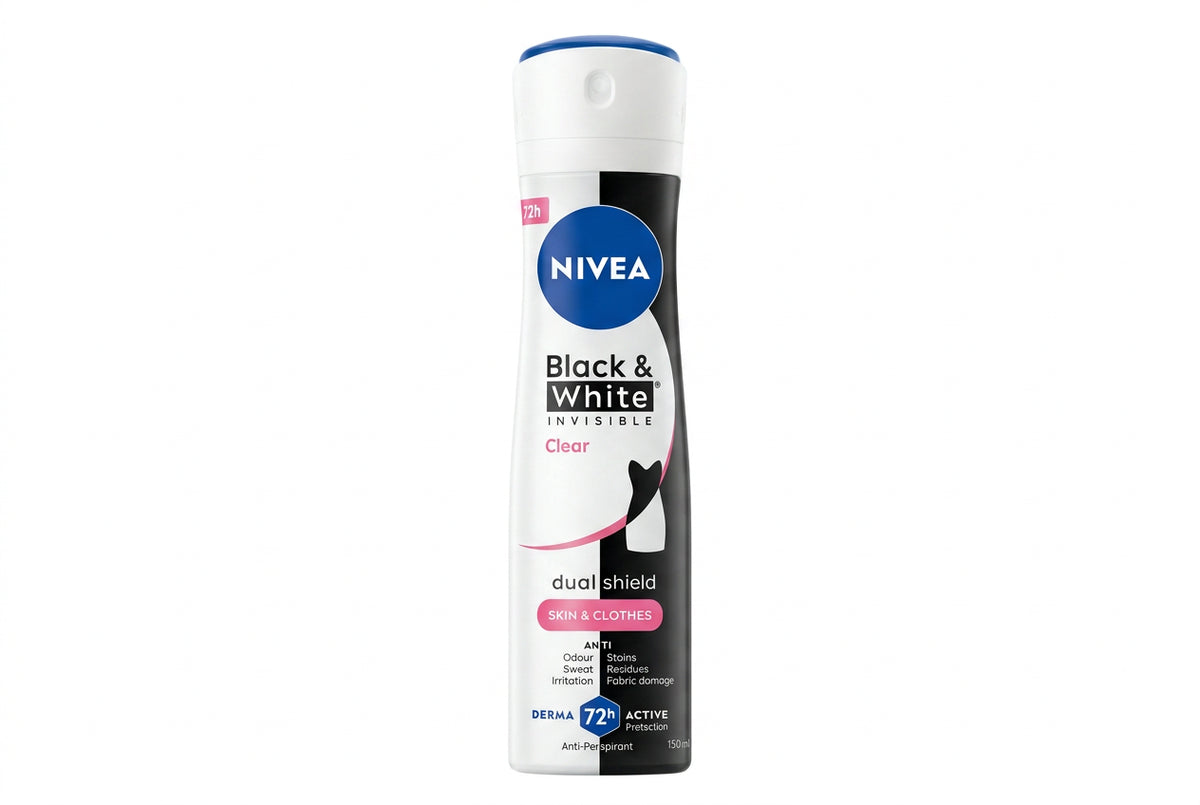 NIVEA Invisible Black & White Clear Antiperspirant Spray