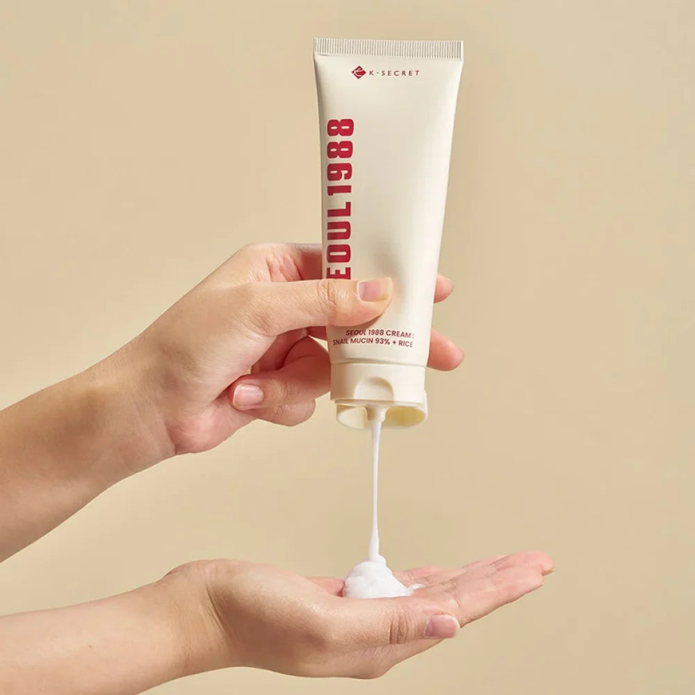 Ksecret Seoul 1988 Snail & Rice Extract 93% Cream