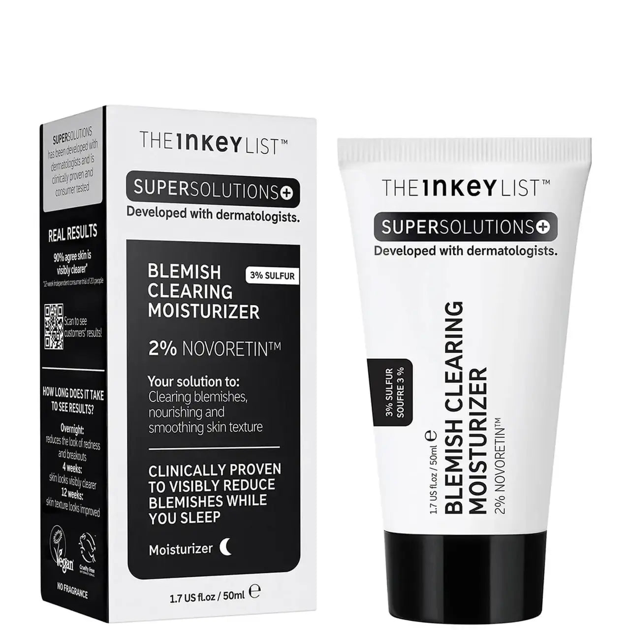 The INKEY List Blemish Clearing Moisturizer 2% NovoRetin
